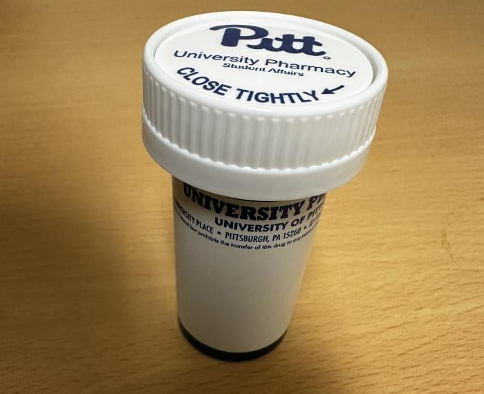 A 51ƷƵ-branded prescription bottle
